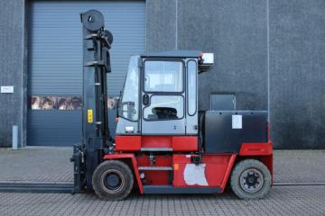 Brugt Kalmar ECD80-6, 4-hjulet eltruck