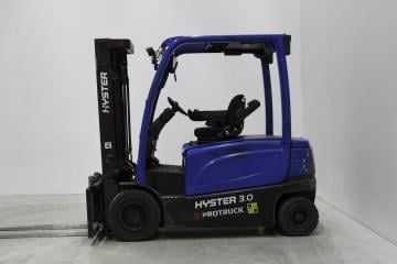 Brugt Hyster J3.0XN, 4-hjulet eltruck
