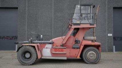 Brugt Kalmar DCF90-45ES, Empty containertruck