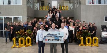ProTruck har 100 ansatte