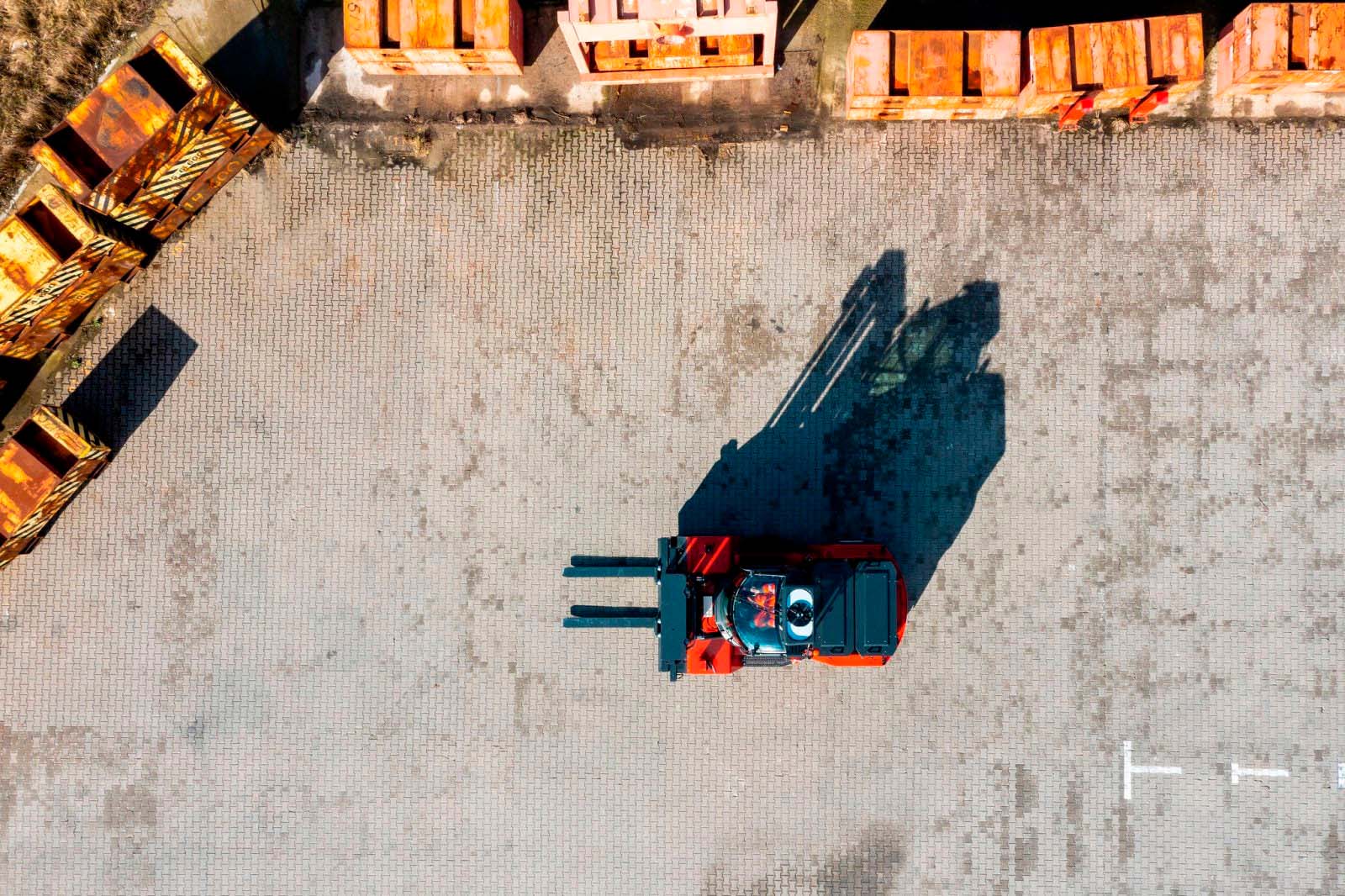 Kalmar elektrisk medium gaffeltruck