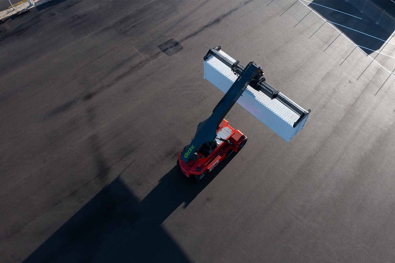 Kalmar reachstacker electric