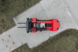Kalmar super heavy gaffeltruck