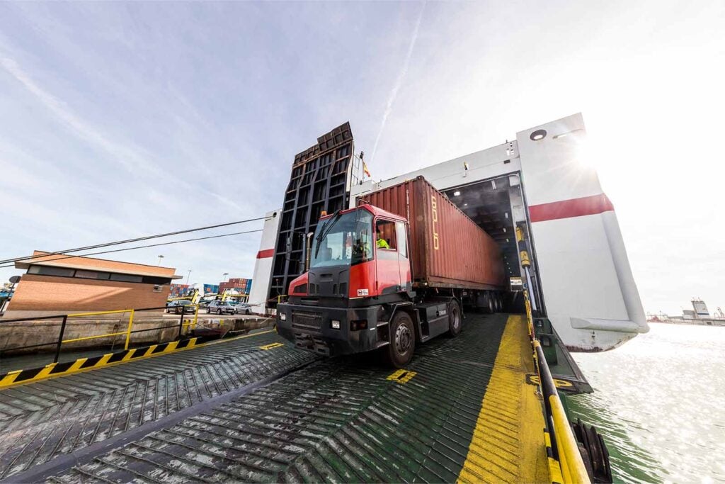Kalmar heavy terminaltraktor