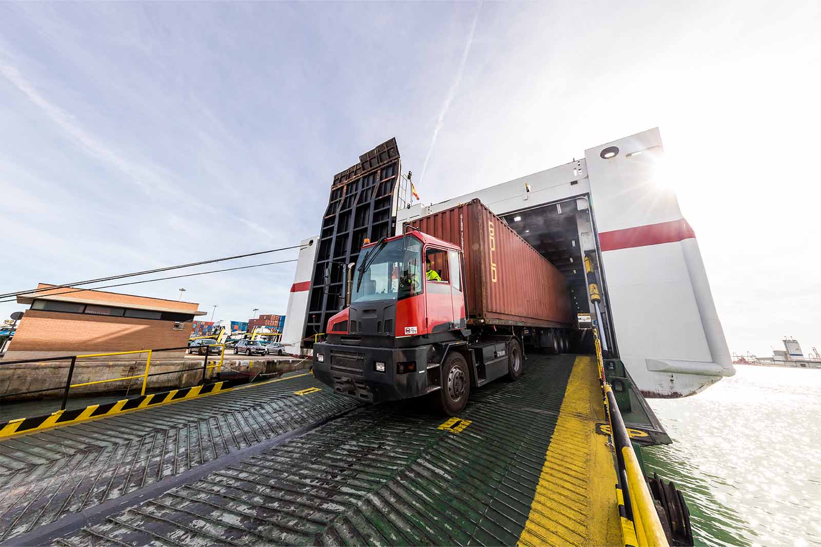 Kalmar heavy terminaltraktor