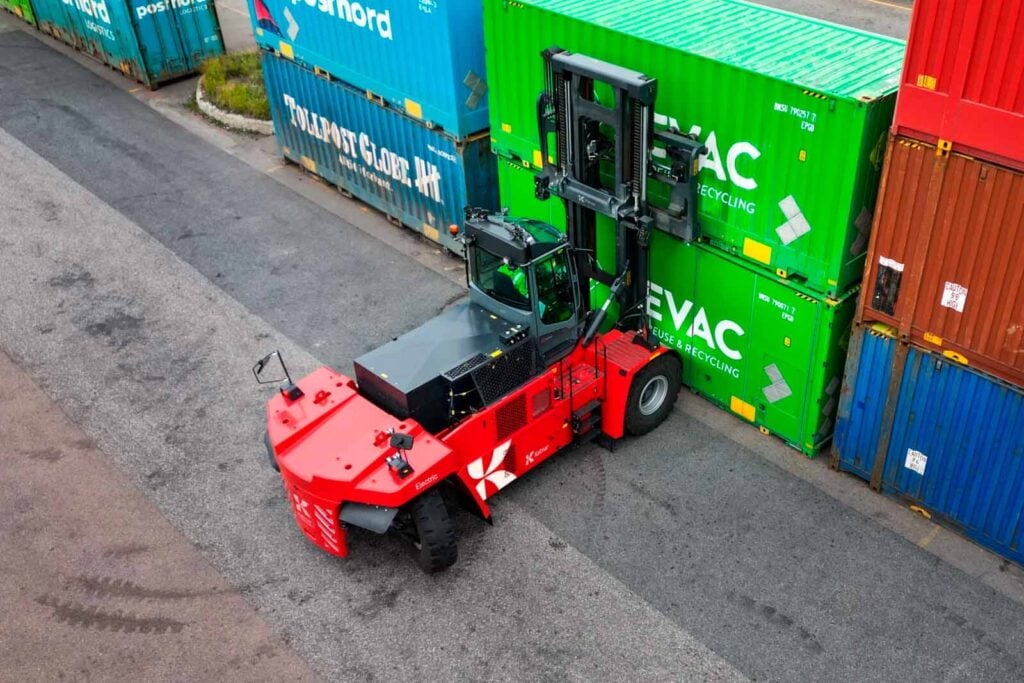 Kalmar gaffeltruck heavy el