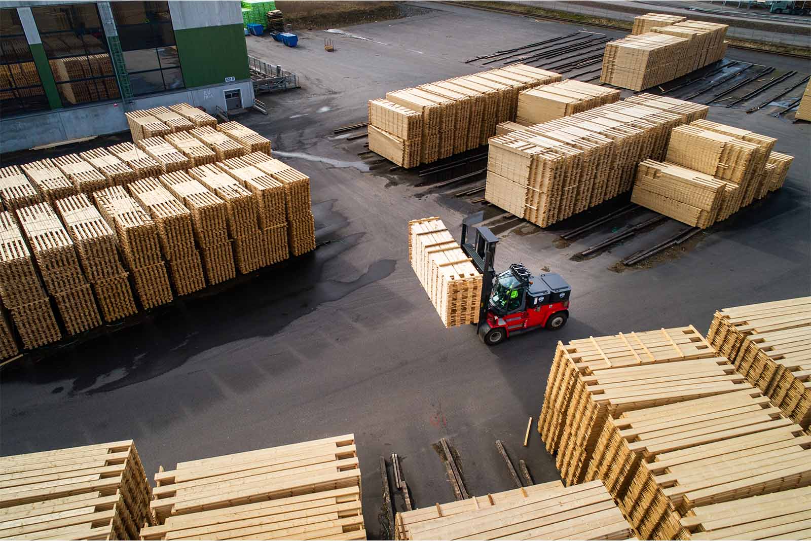 Kalmar elektrisk gaffeltruck