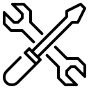 Ingen vedligehold – ikon