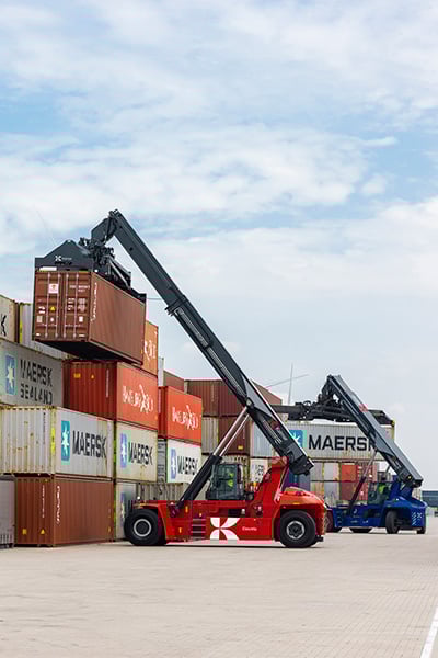 Kalmar eco reachstacker