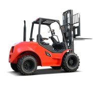 Heli G3 terrængående 3,5 ton gaffeltruck bagfra