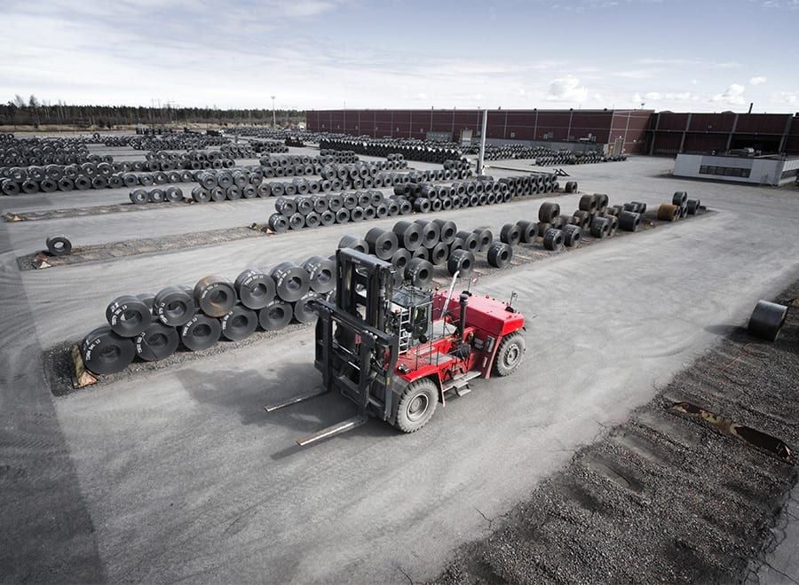 Kalmar stor gaffeltruck